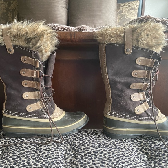 sorel joan of arctic faux fur waterproof snow boot - Picture 3 of 10